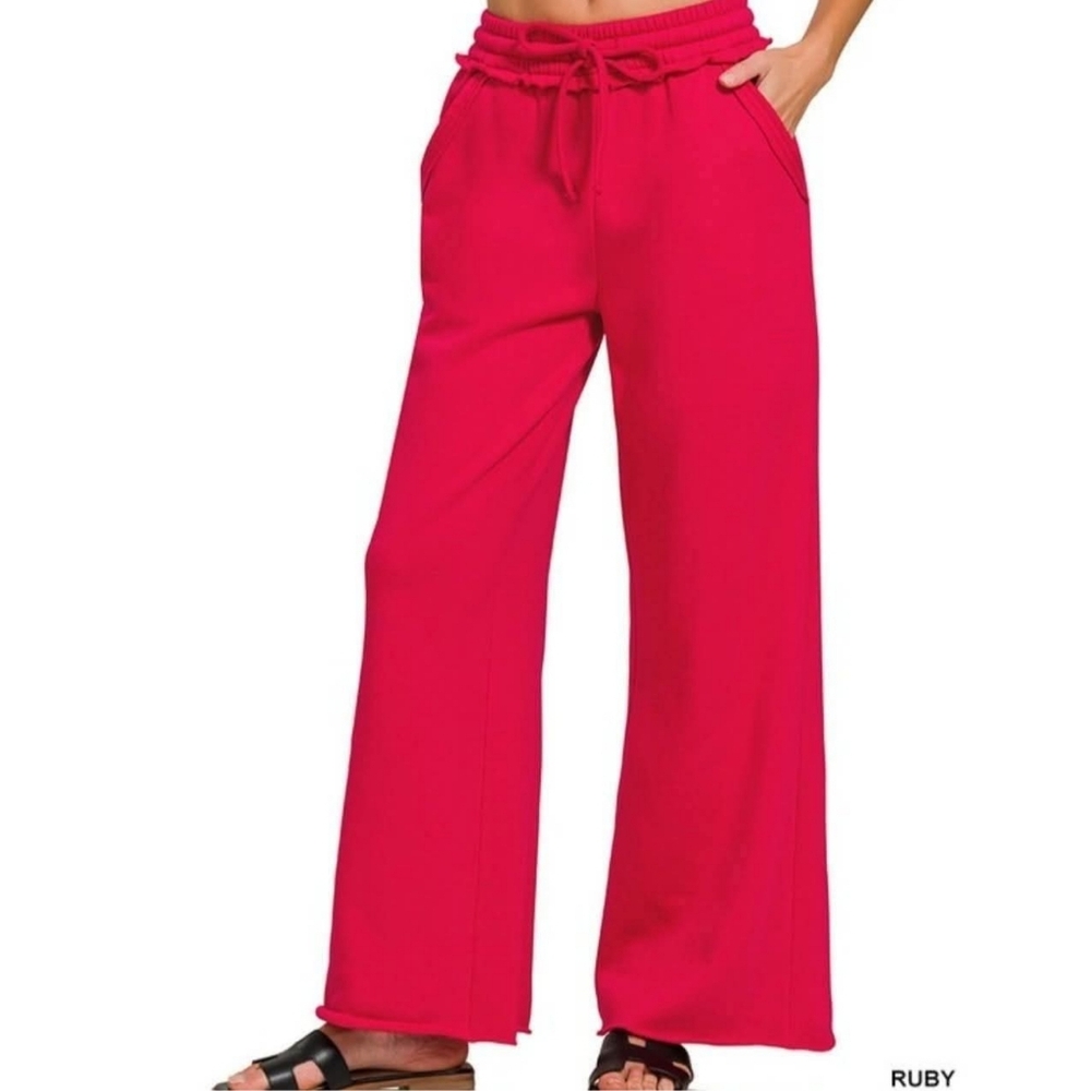 New Zenana Fleece Sweatpants